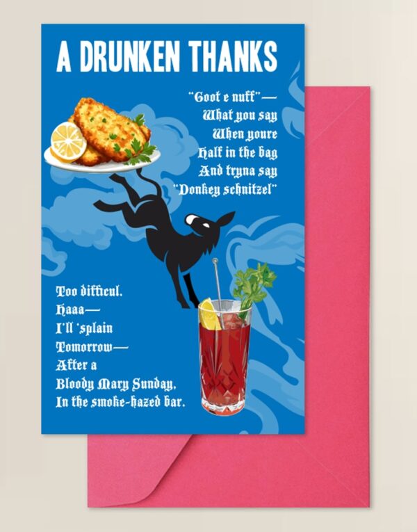 A Drunken Thanks