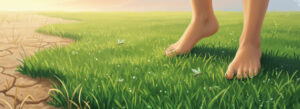 Barefoot in the Grass